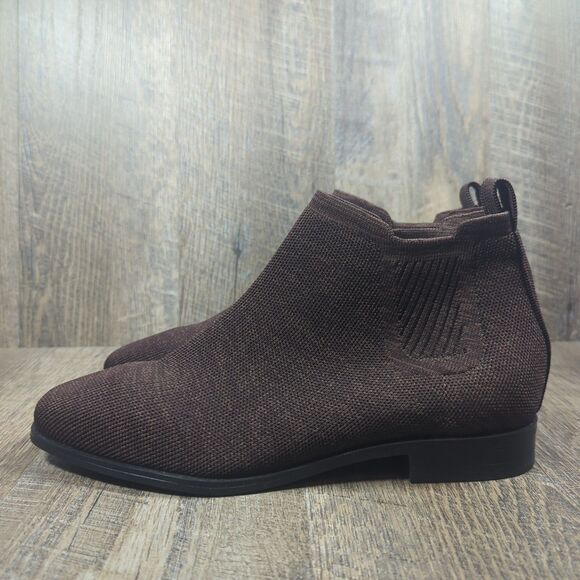 Vivaia Ryan Pro Women's Square Toe Chelsea Ankle Boots Brown Size EU 40 US 9 - Picture 6 of 13